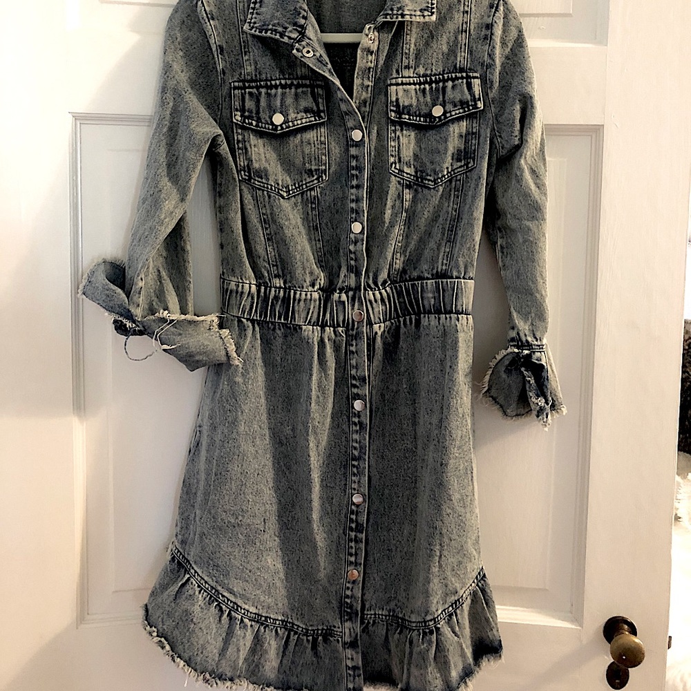 Denim dress